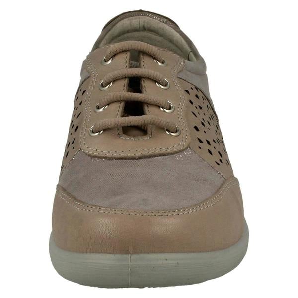 Padders Ladies Padders Lace Up Shoes Harp