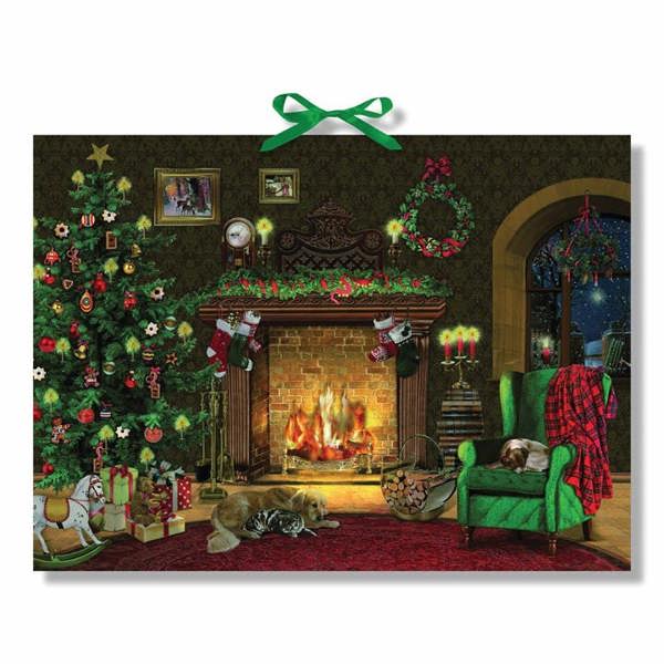 Cosy Christmas Eve Traditional Advent Calendar, Advent Calendars And Cards, Month To View, Family, Gift