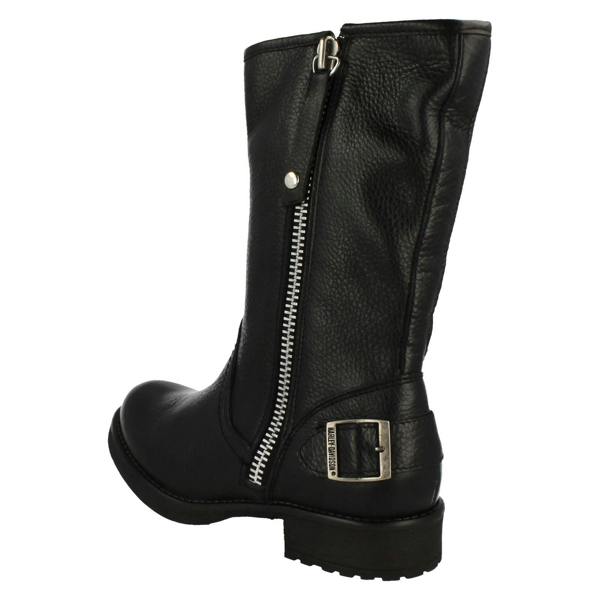 Harley Davidson Ladies Harley Davidson Mid Calf Biker Boots Baisley
