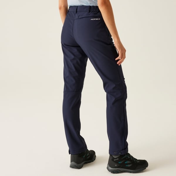 Regatta Great Outdoors Women's Geo Softshell II Long Leg Trousers - Navy