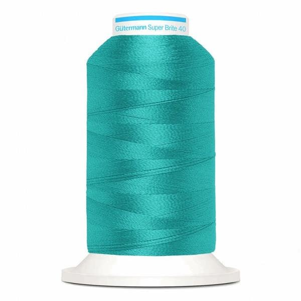 Gutermann Super Brite Polyester 40 Embroidery Thread 1000m Polyester Thread Suitable For Embroidery