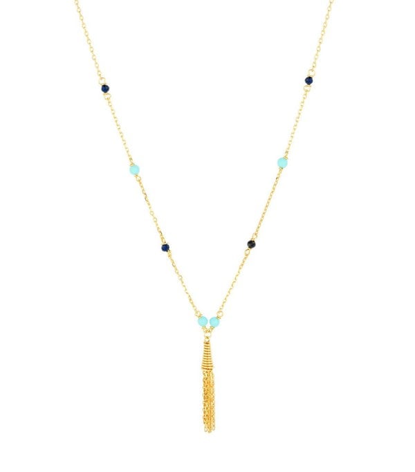 Hafeez Jewellery Faris Turquoise and Lapis Lazuli Necklace