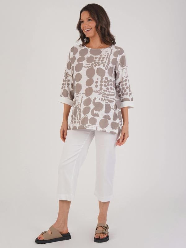 VIZ-A-VIZ Polka Dot Tunic