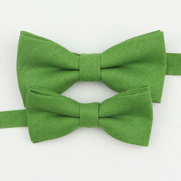 Mr Townsend Suits Mr and Master Linen Bow Tie Sets