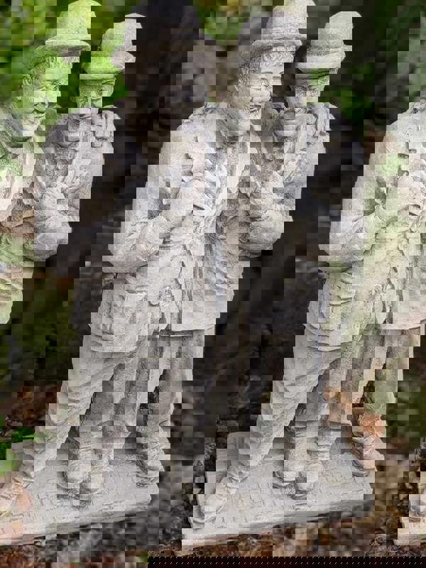 Laurel and Hardy Detailed Comical Garden Ornament