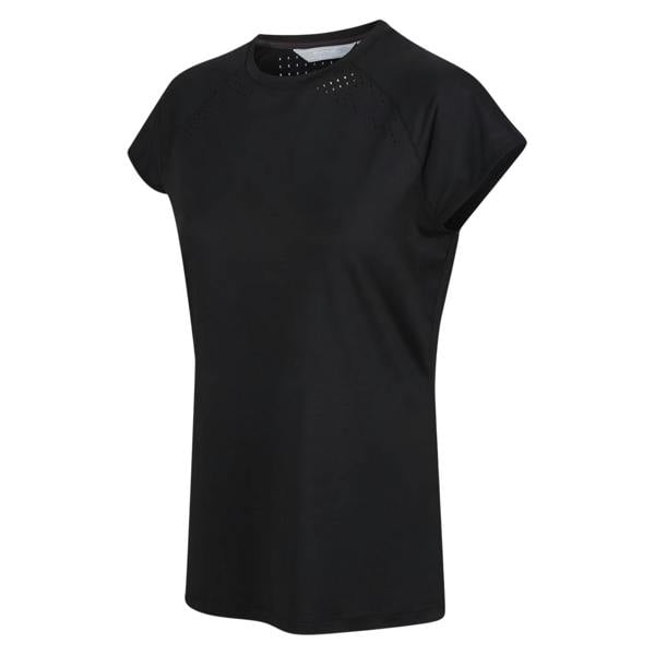 Regatta Womens/Ladies Luaza Solid T-Shirt - Black - 