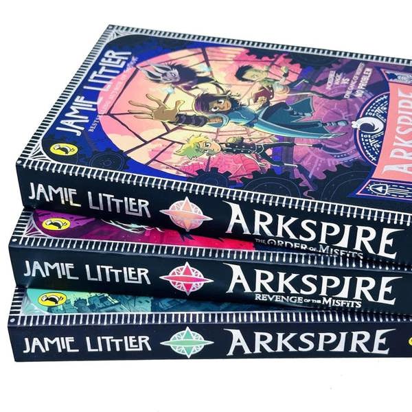 Arkspire Series 3 Books Collection Set By Jamie Littler (Arkspire, The Order of Misfits and Revenge of the Misfits)