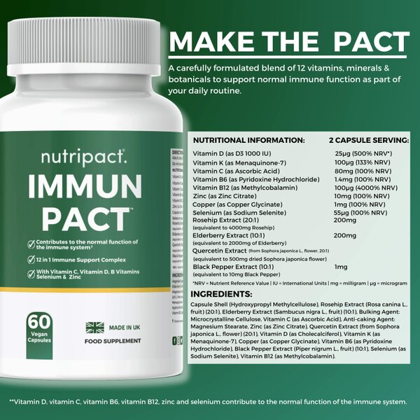 nutripact Immune Support Capsules