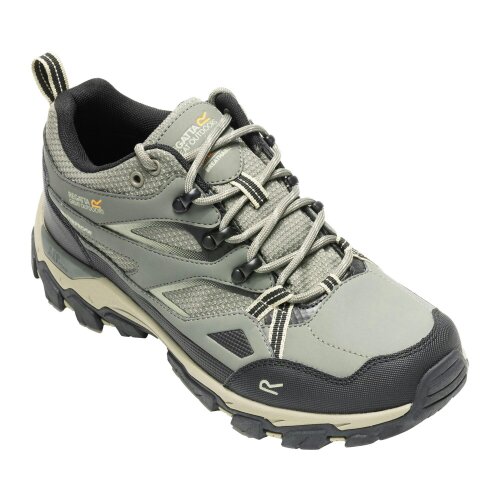 Regatta Mens Holcombe 3 Low Walking Boots - Smokey Olive/Abbeystone - Smokey Olive/Abbeystone - 75% Polyurathane/25% Polyester