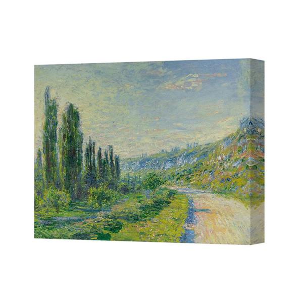 Benjamin Tate Design Canvas 3369 Impressionist Landscape Painting River Mountain Scene