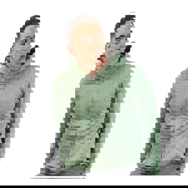 Gant Mens Shield Full Zip Hoodie - Green - 