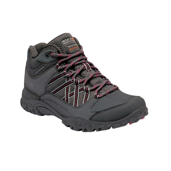 Regatta Womens/Ladies Edgepoint Waterproof Walking Boots - Granite/Duchess - 