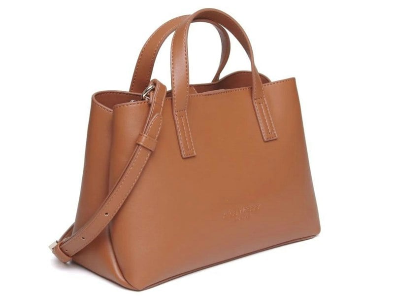 Alice Wheeler “Florence” Nappa Handbag – Luxury Vegan Leather Grab & Shoulder Bag