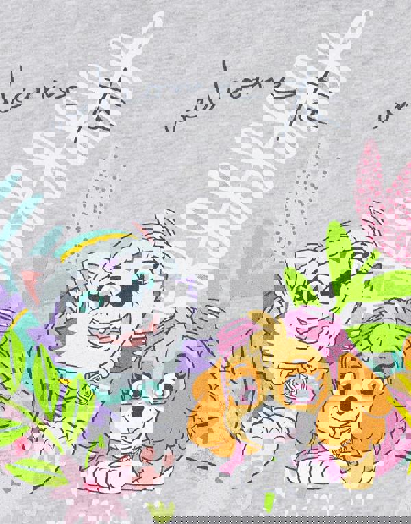 Paw Patrol Girls Grey Paw-adise Hoodie