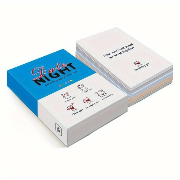 smartbies Date Night Card Game – Better Language for Better Love | Couples Conversation & Connection Game
