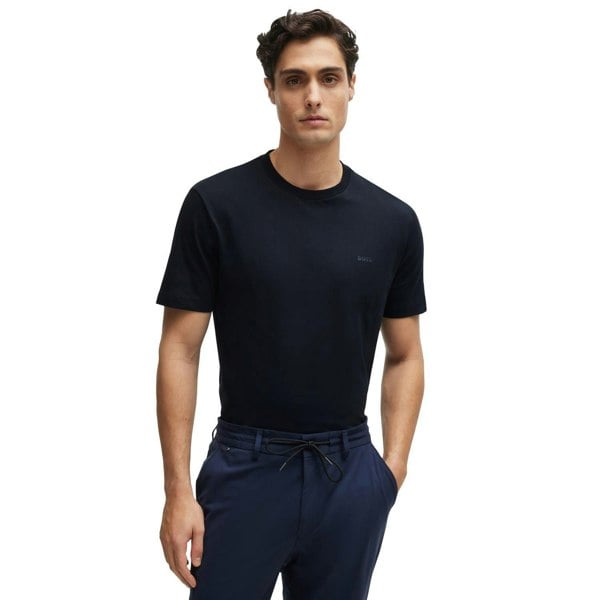 Boss Mens Thompson 01 T-Shirt - Dark Blue