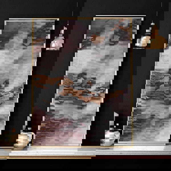 Contemporary Wall Art Decor | set of 3 framed wall art prints