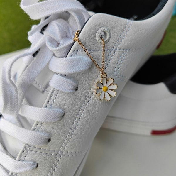 The Colourful Aura Daisy Sunflower Dangle Shoe Lace Sneaker Accessories Summer Floral Skate Charm