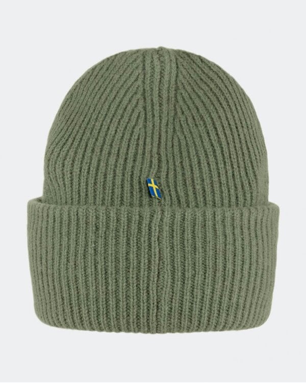 Fjallraven 1960 Logo Unisex Beanie - Caper Green 677