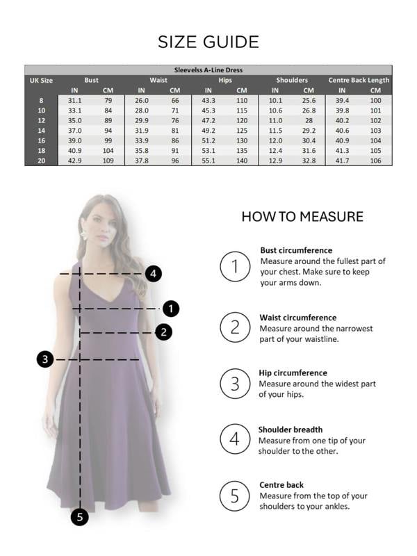 HotSquash Sleeveless A-Line Dress
