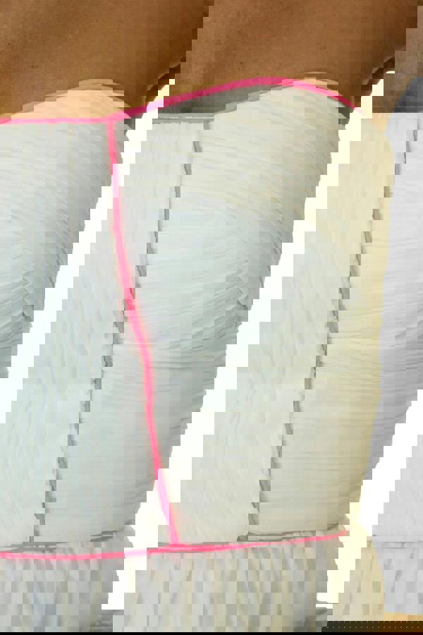 Paulo Due Women's Skater Style Chiffon Mini Dress