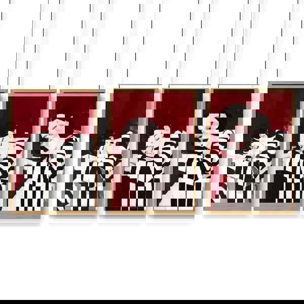 Gallery Walls Living Room | Set of 3 Boho Women Wall art Prints