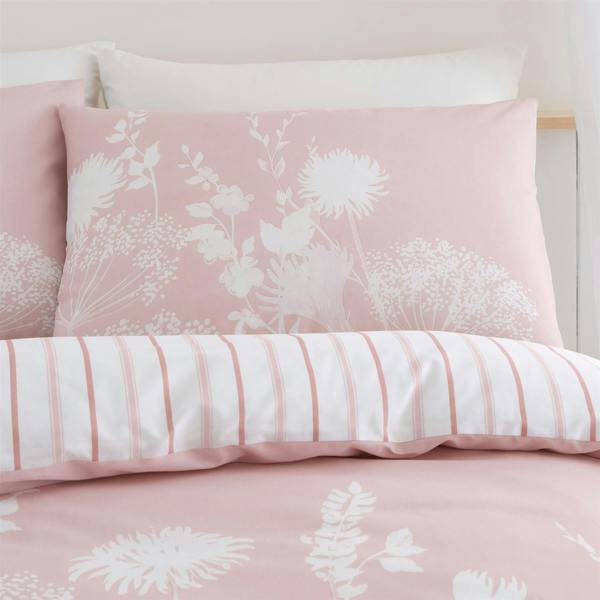 Meadowsweet Floral Blush Duvet Cover Set