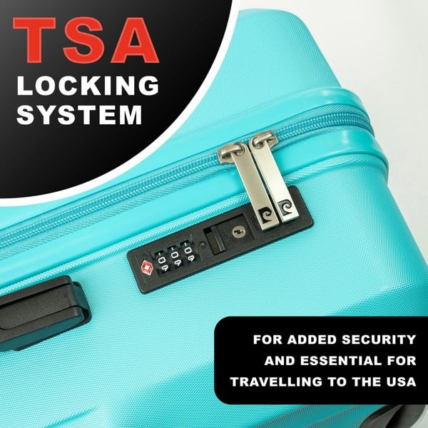 Pierre Cardin Soleil Hard Shell Suitcase Wheeled Luggage