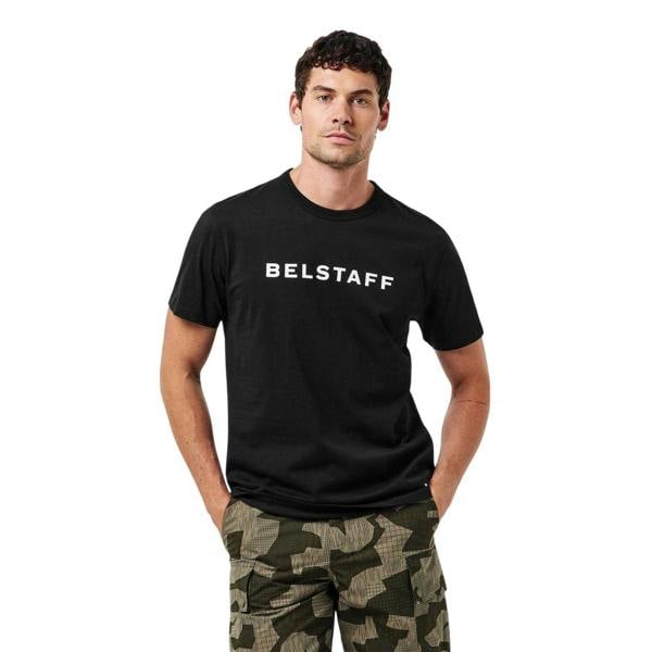 Belstaff Mens Logo T-Shirt - Black - 