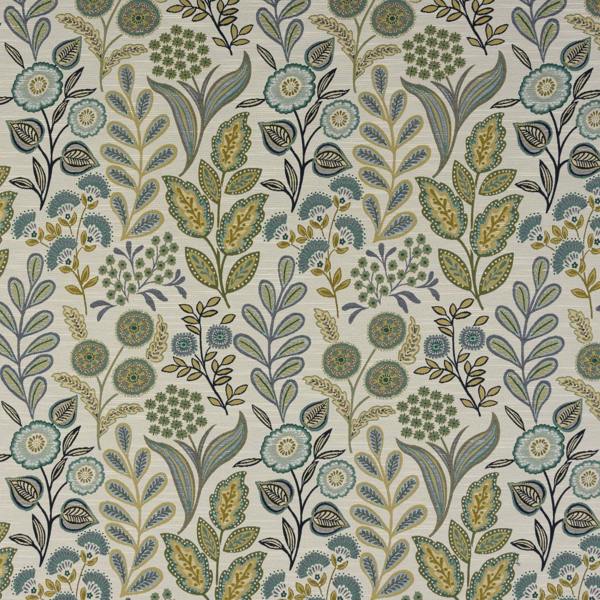 Anna fabric close-up in Jade