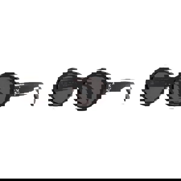 Off White Womens/Ladies Edison Oval Sunglasses - Black/Black - 