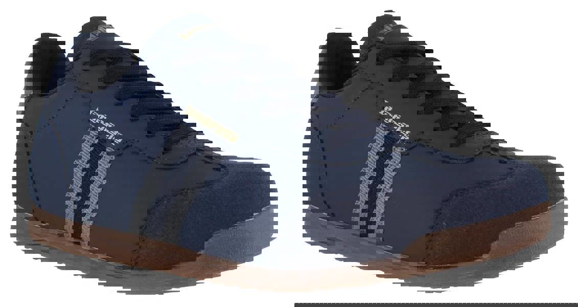 Lambretta Tackle Mens Casual Smart Lace Up Retro Trainers