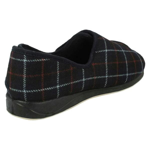 Padders Mens Padders Adjustable Back Slippers Phillip