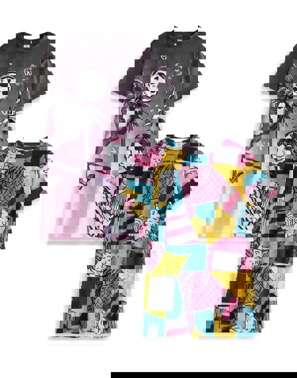 Disney Girls Multicoloured NMBC Multi-Pack of 2 Short Sleeve Nightdress