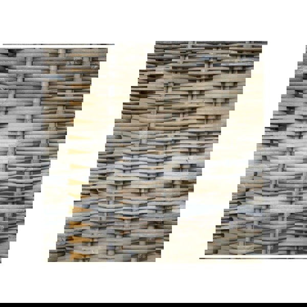 Ivyline Natural Rattan Log Cart