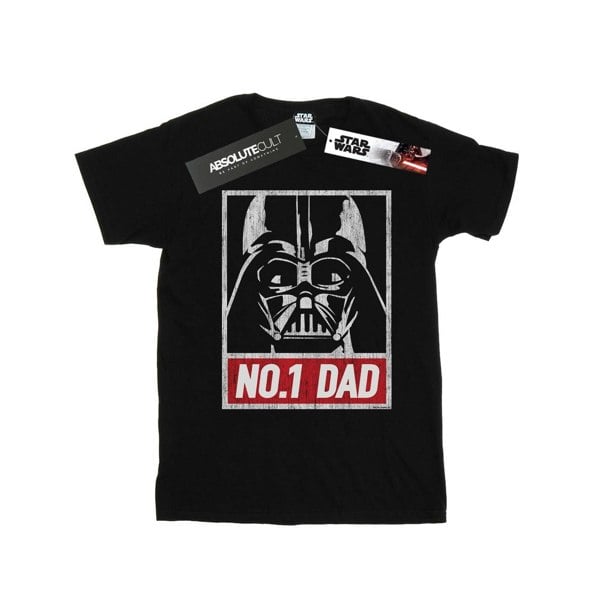 Star Wars Mens Number One Dad T-Shirt - Black