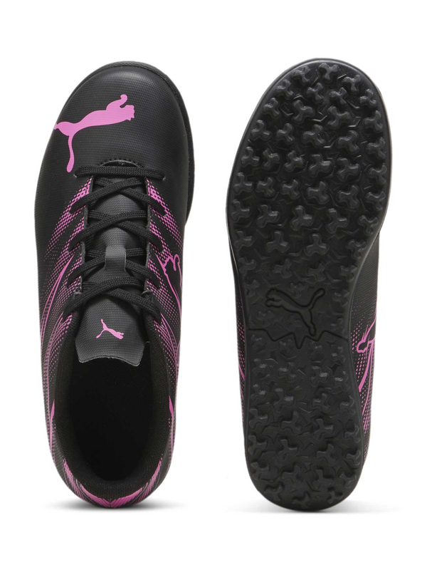 Puma Childrens/Kids Attacanto Turf Training Football Boots - Black/Pink