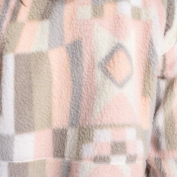 Craghoppers Womens/Ladies Dante Patterned Full Zip Fleece Jacket - Sugared Almond - 