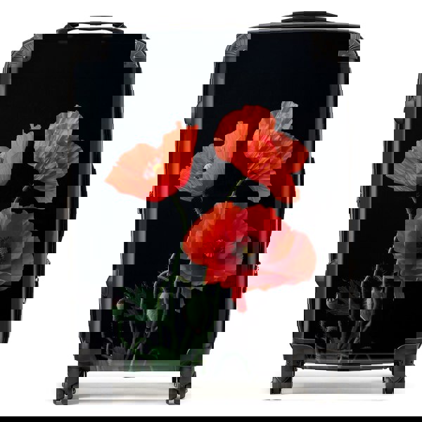 Warren Reed Poppies Suitcase