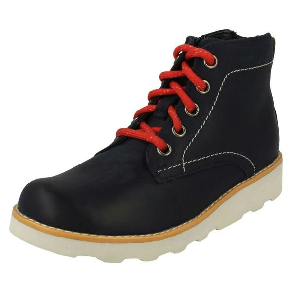 Clarks Boys Clarks Lace Up Detailed Boots Crown Hike K