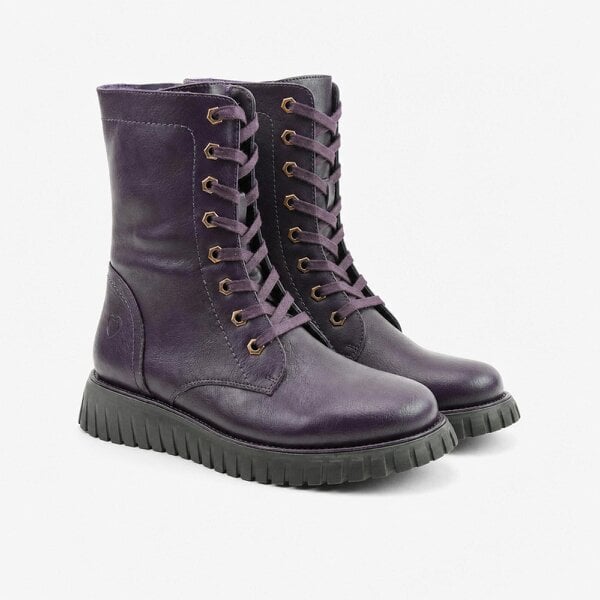 Heavenly Feet MARTINA5 Ankle Boots   in  Purple