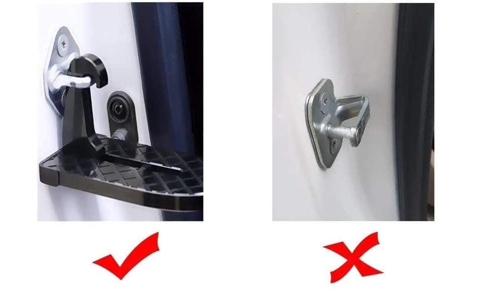 Summit Car Van Door Latch Side Step Easy Access for Roof Rack Bars Top Box