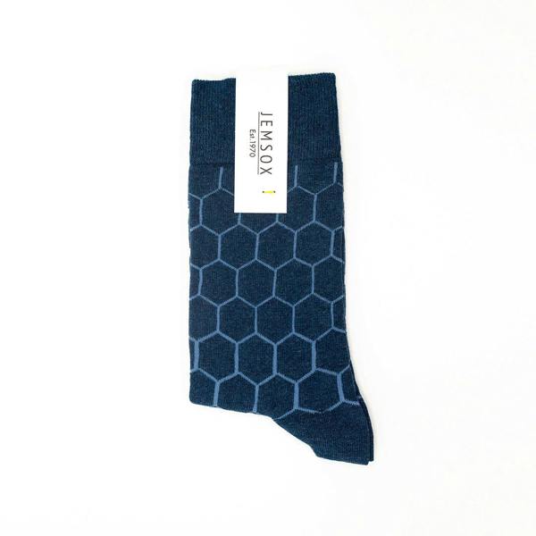 Jemsox The Impeccable Collection – 4-Pack Luxury Organic Cotton Men’s Socks - One Size 9-11