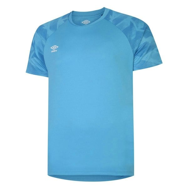 Umbro Mens Atlas Jersey - Sky Blue/White