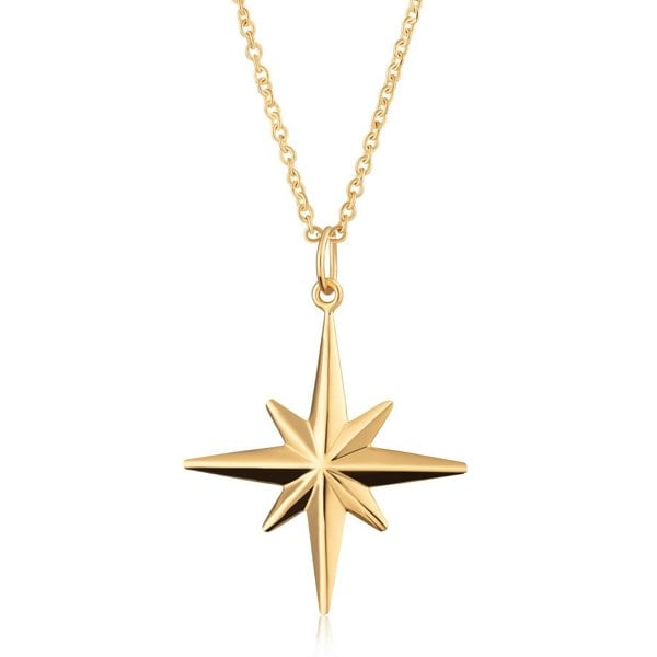 Gold Trip Starburst Pendant