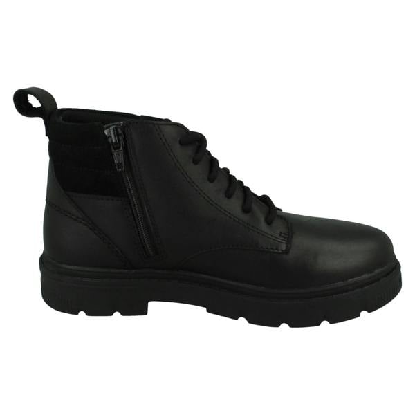 Clarks Boys Clarks Lace Up Ankle Boots Lorcam Trail
