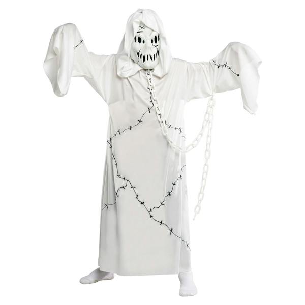 Bristol Novelty Boys Cool Ghoul Costume - White - 