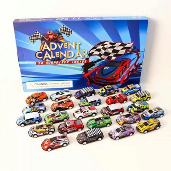 Leaper Inertial Alloy Car Blind Box Advent Calendar