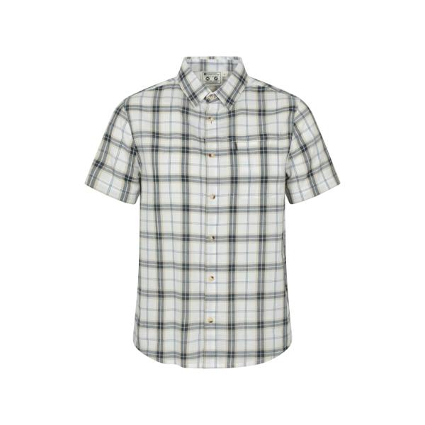 Mountain Warehouse Mens Cotton Shirt - Off White - 