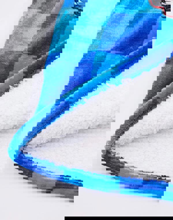 Hot Wheels Boys Blue Car Pocket Blanket Hoodie